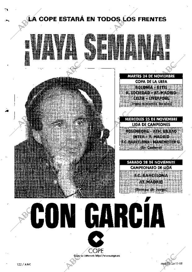 ABC MADRID 24-11-1998 página 122