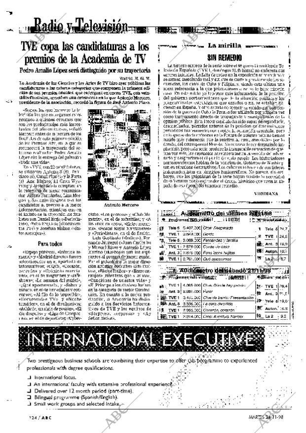 ABC MADRID 24-11-1998 página 124