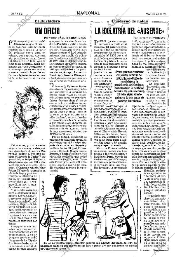 ABC MADRID 24-11-1998 página 28