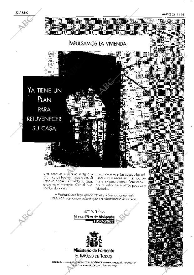 ABC MADRID 24-11-1998 página 32