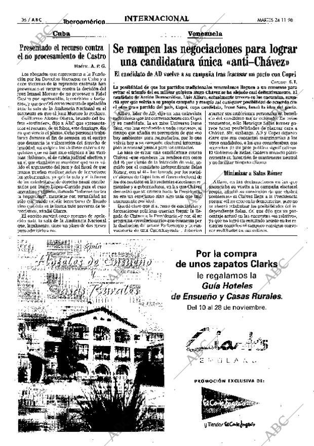 ABC MADRID 24-11-1998 página 36