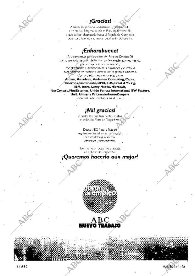 ABC MADRID 24-11-1998 página 4