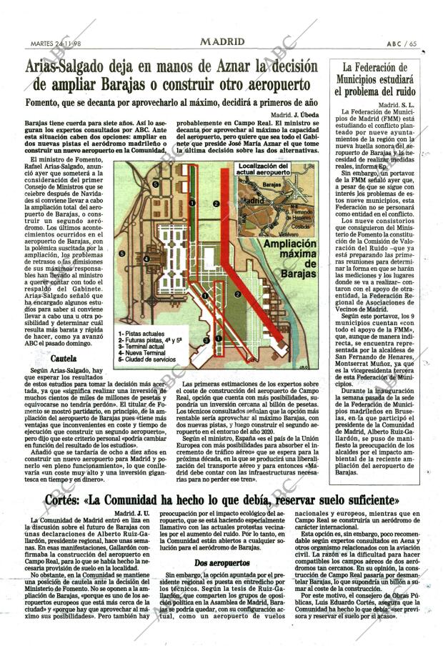 ABC MADRID 24-11-1998 página 65