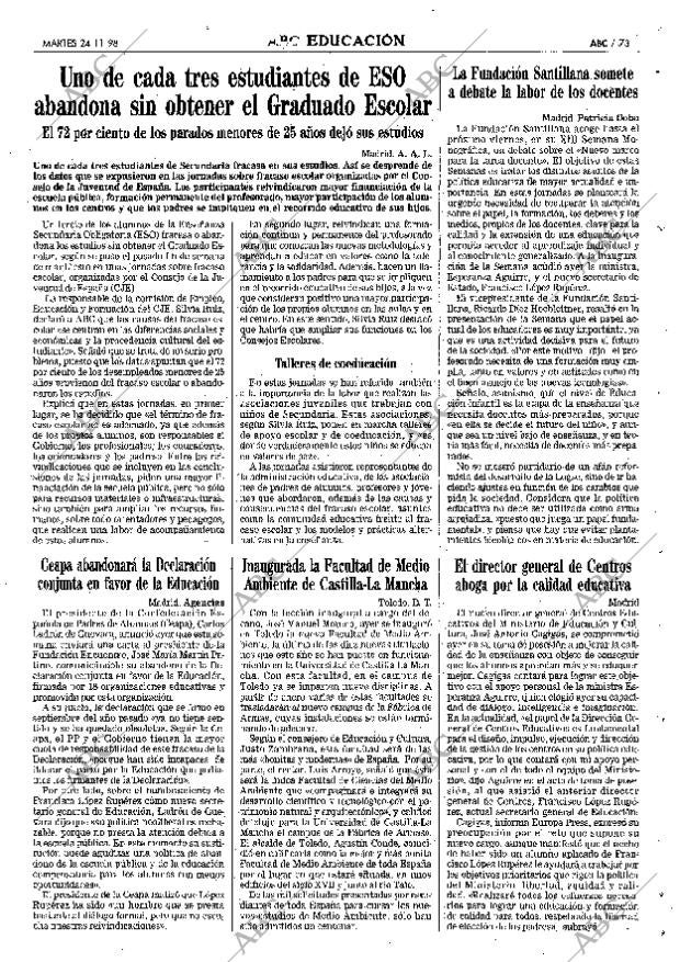 ABC MADRID 24-11-1998 página 73