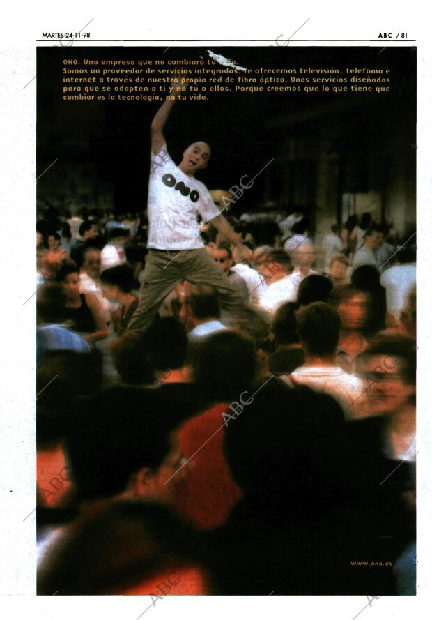 ABC MADRID 24-11-1998 página 81