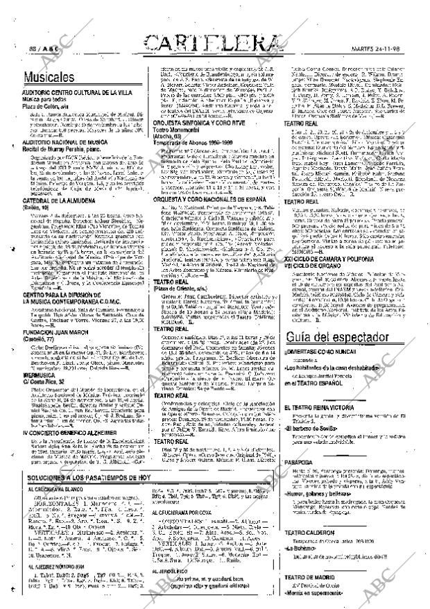 ABC MADRID 24-11-1998 página 88