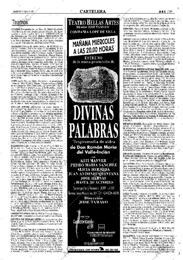 ABC MADRID 24-11-1998 página 89