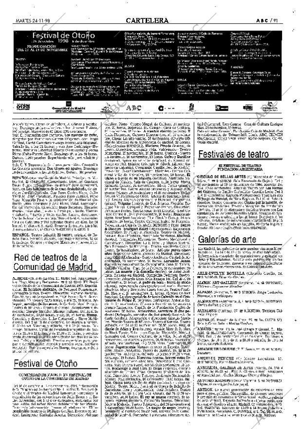 ABC MADRID 24-11-1998 página 91