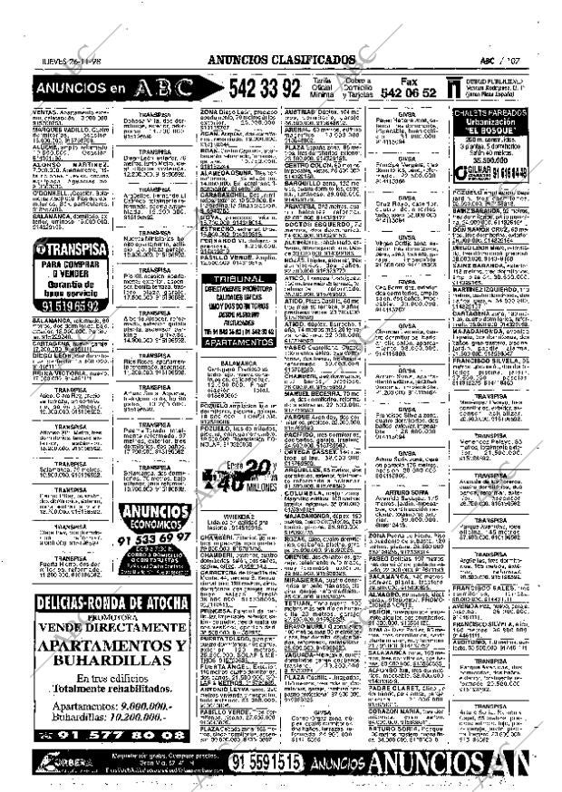 ABC MADRID 26-11-1998 página 107