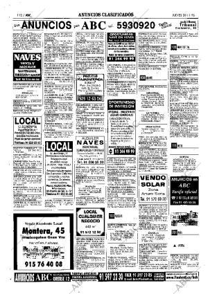 ABC MADRID 26-11-1998 página 112