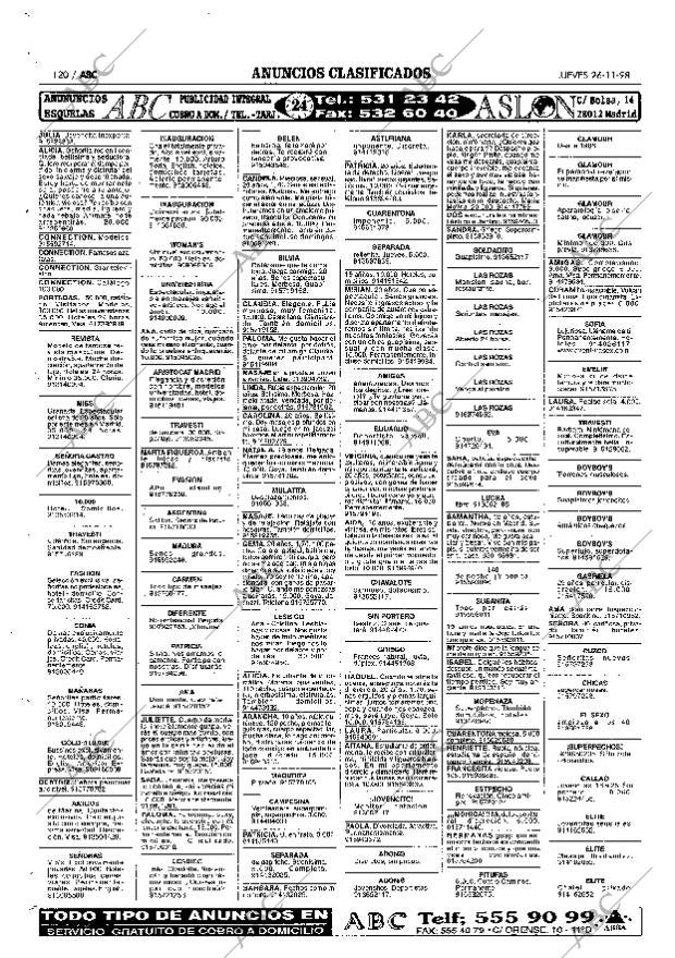 ABC MADRID 26-11-1998 página 120
