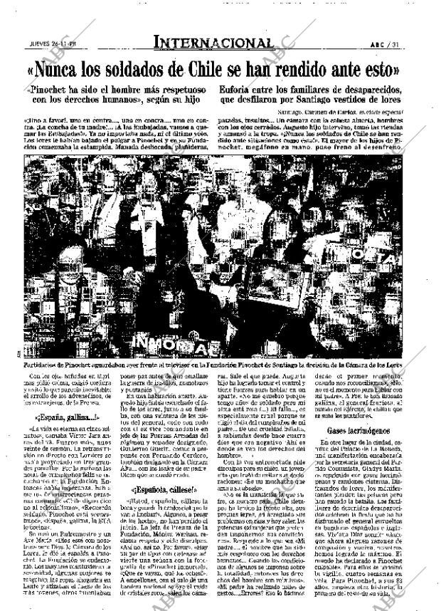 ABC MADRID 26-11-1998 página 31