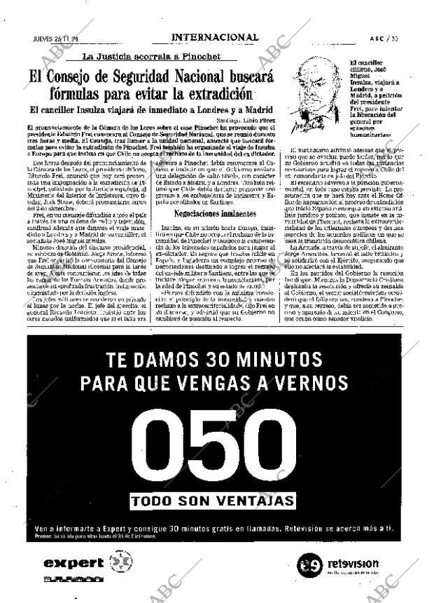 ABC MADRID 26-11-1998 página 33