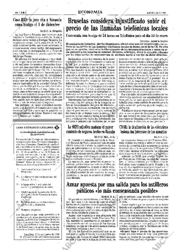 ABC MADRID 26-11-1998 página 44