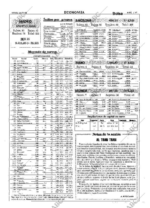 ABC MADRID 26-11-1998 página 47