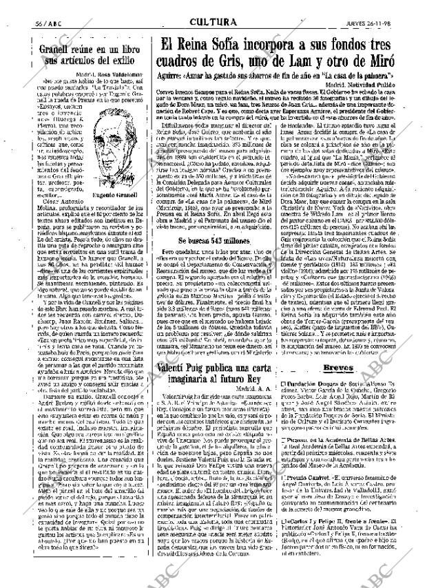 ABC MADRID 26-11-1998 página 56