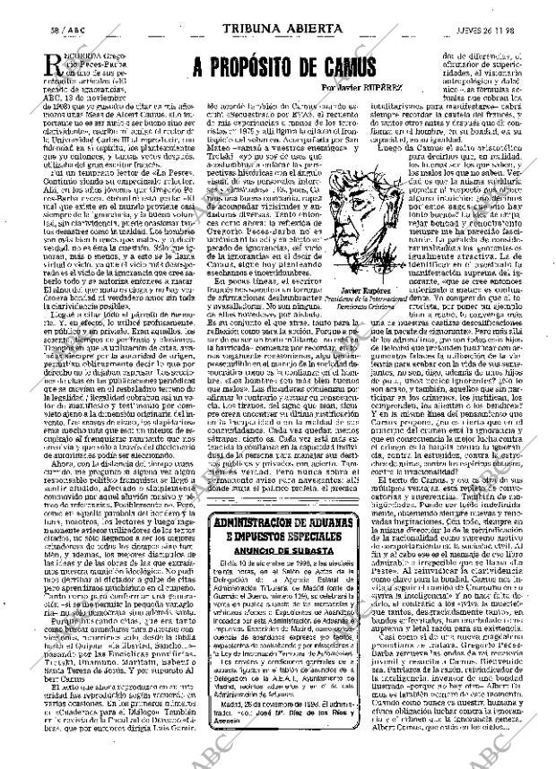 ABC MADRID 26-11-1998 página 58