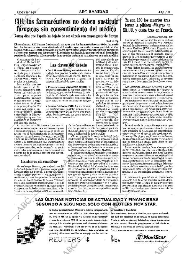 ABC MADRID 26-11-1998 página 61
