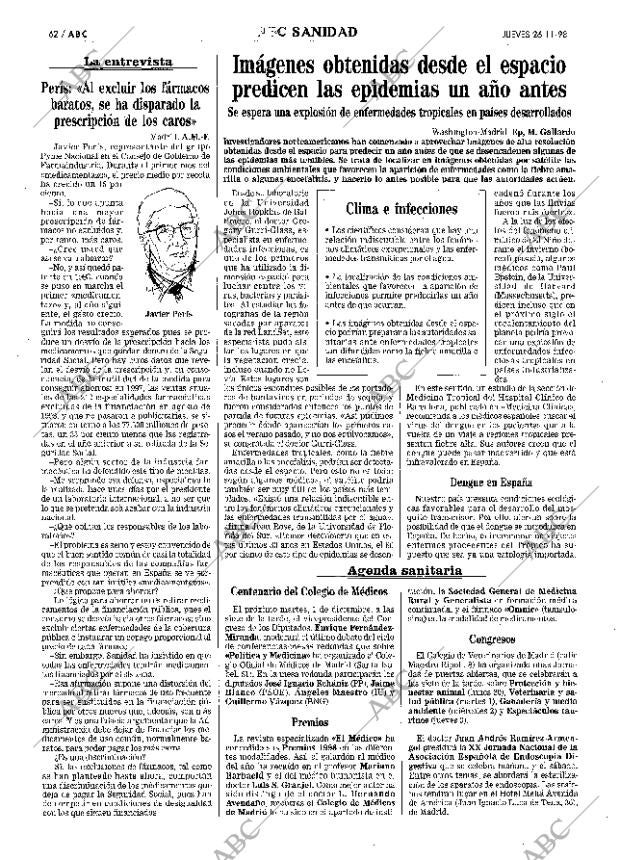 ABC MADRID 26-11-1998 página 62