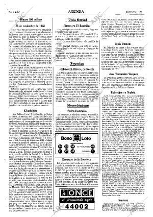 ABC MADRID 26-11-1998 página 74