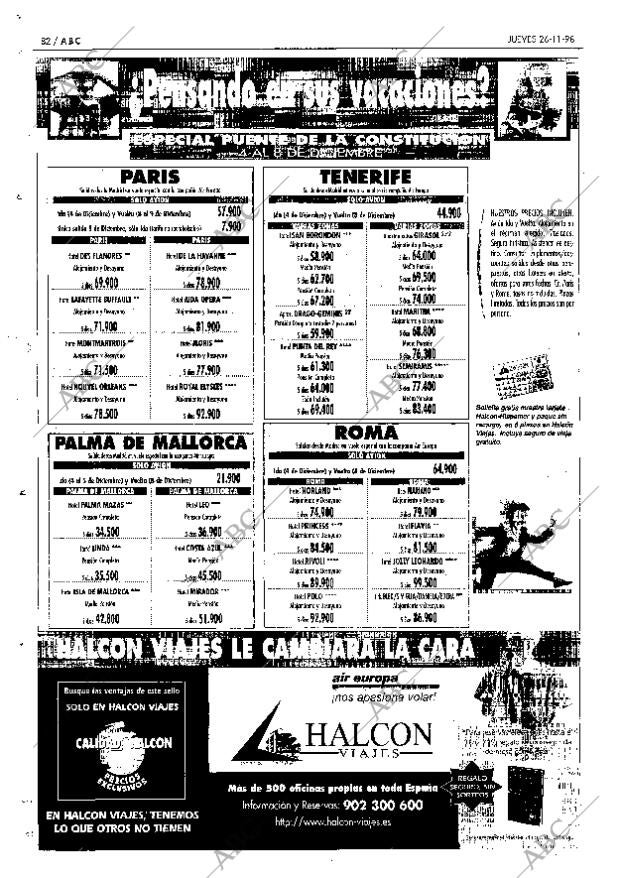 ABC MADRID 26-11-1998 página 82