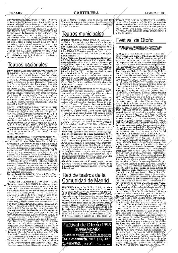 ABC MADRID 26-11-1998 página 96