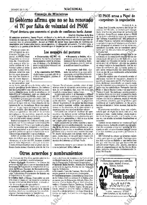 ABC MADRID 28-11-1998 página 21