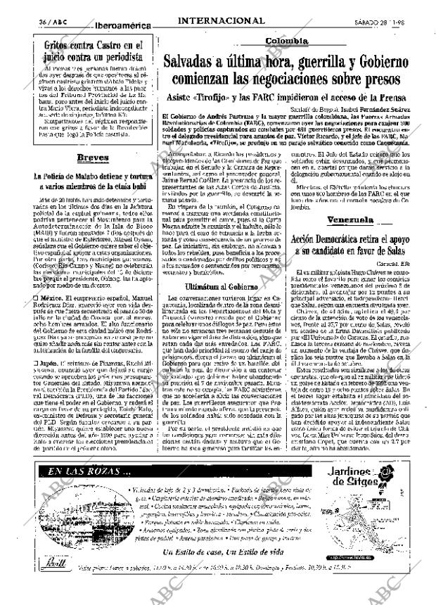 ABC MADRID 28-11-1998 página 36