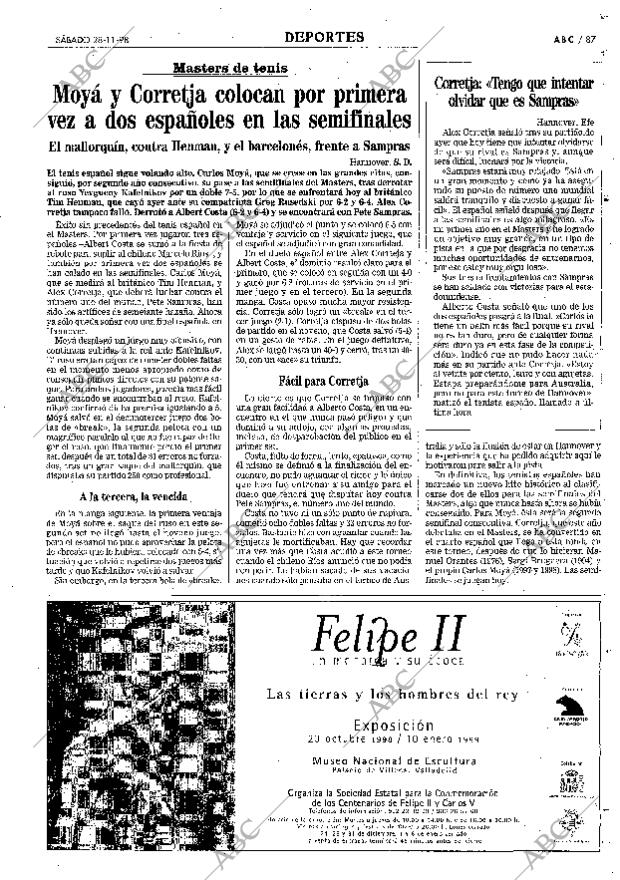 ABC MADRID 28-11-1998 página 87