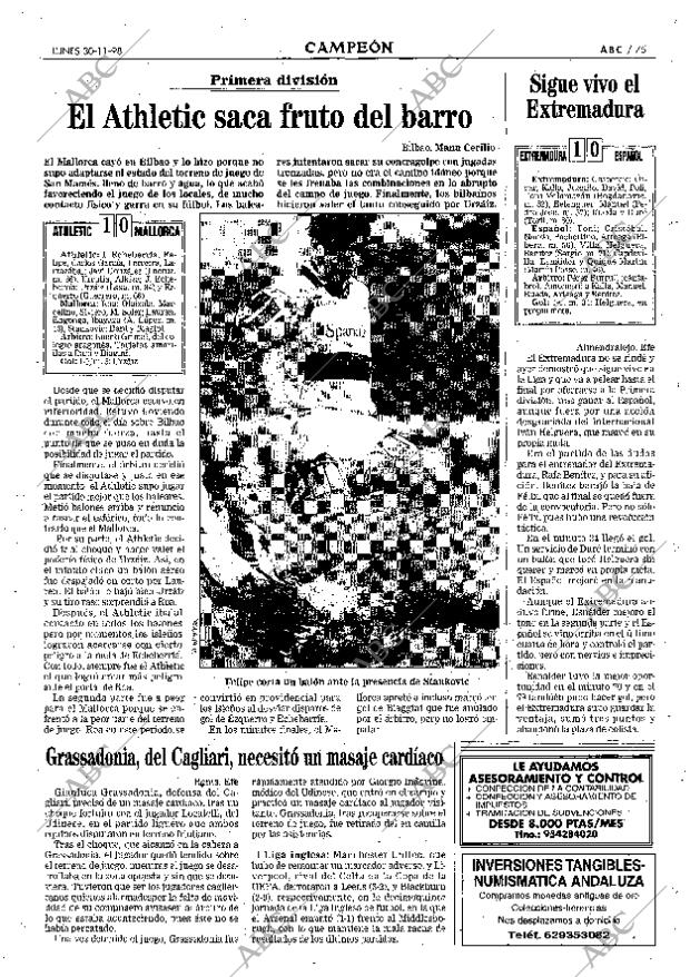 ABC SEVILLA 30-11-1998 página 75