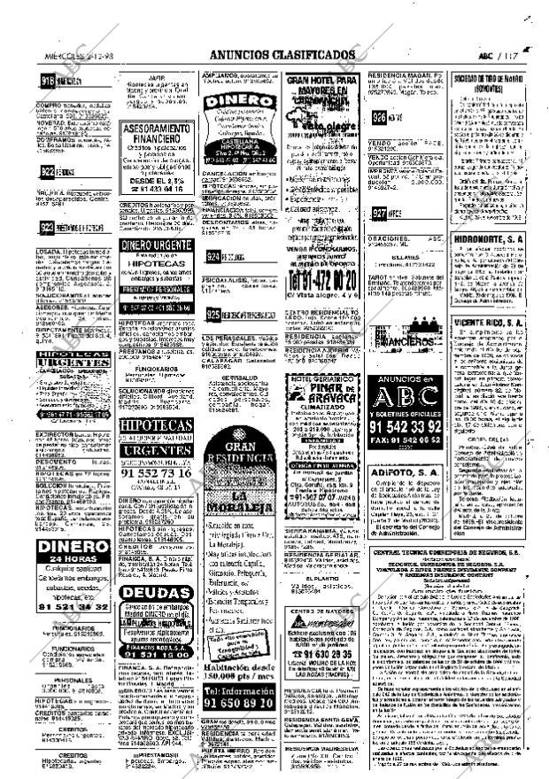 ABC MADRID 02-12-1998 página 117
