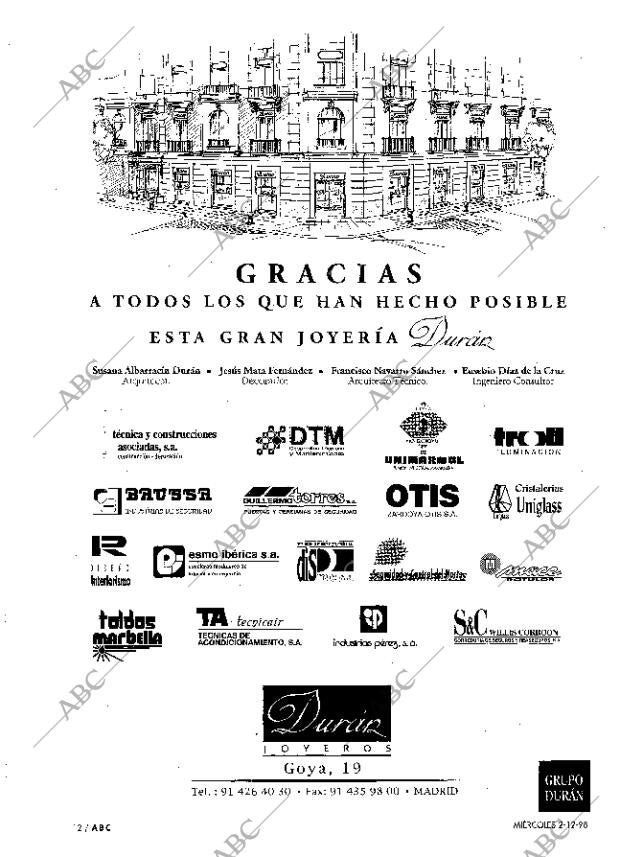 ABC MADRID 02-12-1998 página 12
