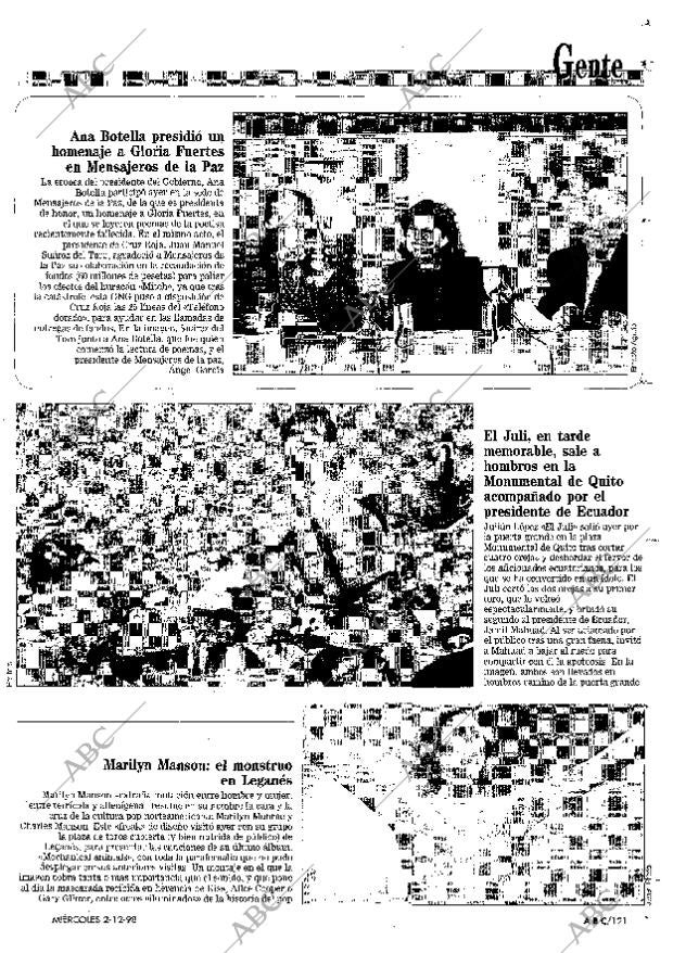 ABC MADRID 02-12-1998 página 121