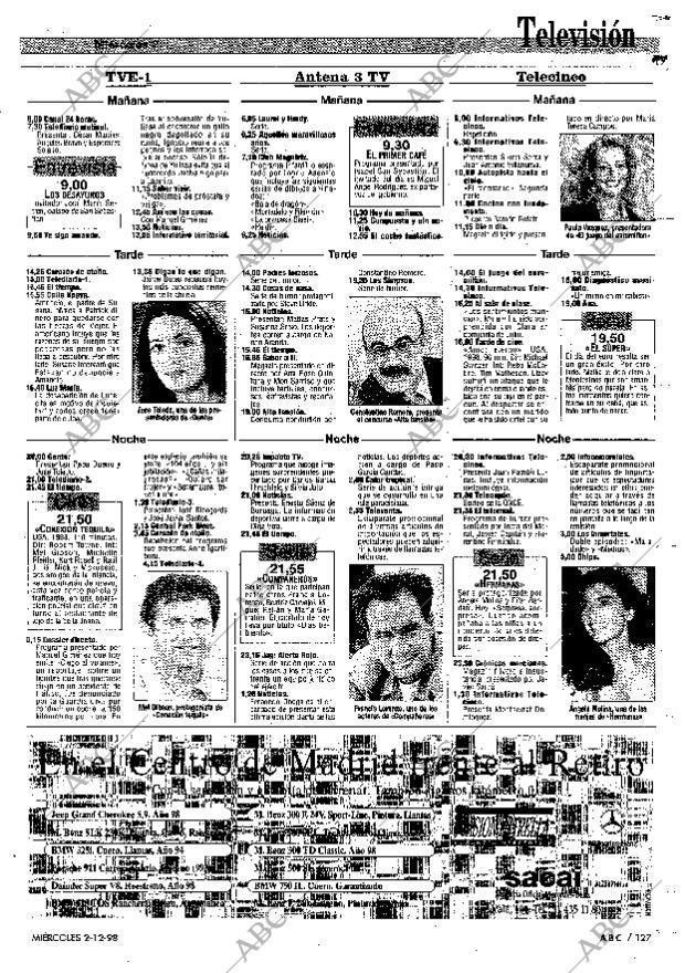 ABC MADRID 02-12-1998 página 127