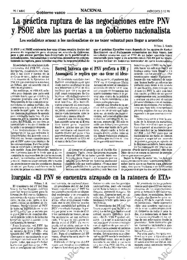 ABC MADRID 02-12-1998 página 20