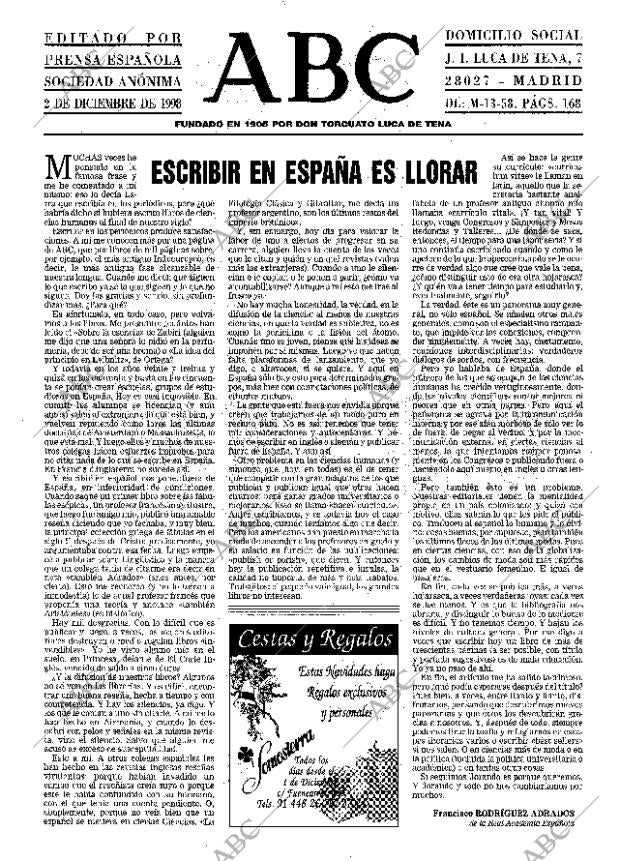 ABC MADRID 02-12-1998 página 3