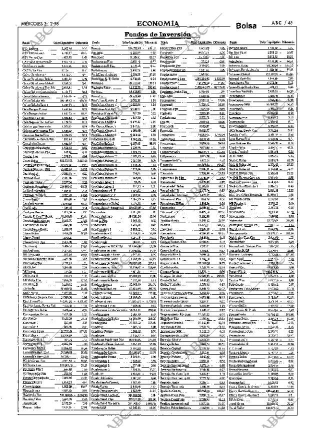ABC MADRID 02-12-1998 página 45