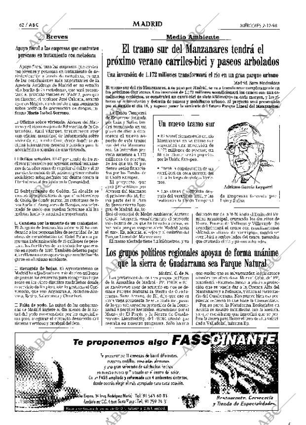 ABC MADRID 02-12-1998 página 62