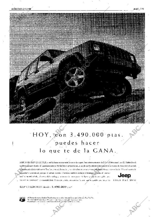 ABC MADRID 02-12-1998 página 75