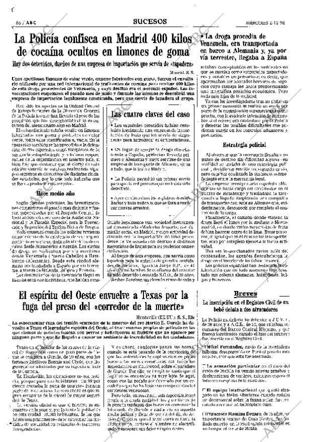 ABC MADRID 02-12-1998 página 86