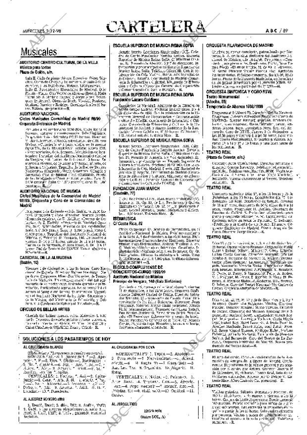 ABC MADRID 02-12-1998 página 89