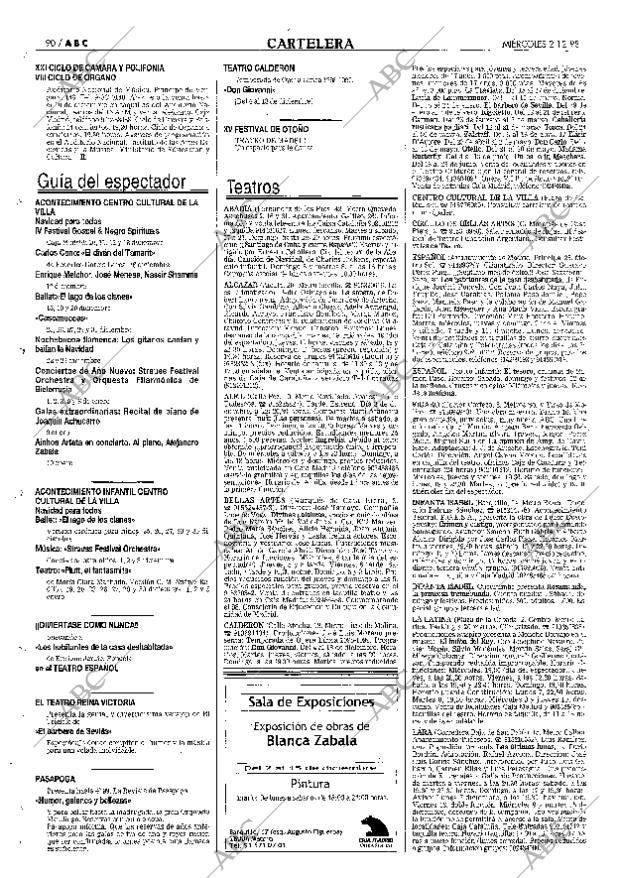 ABC MADRID 02-12-1998 página 90