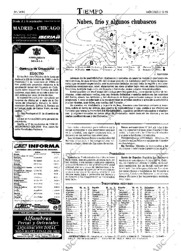 ABC SEVILLA 02-12-1998 página 54