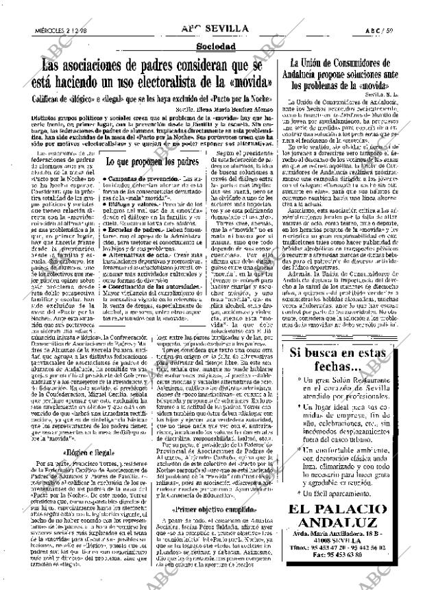 ABC SEVILLA 02-12-1998 página 59