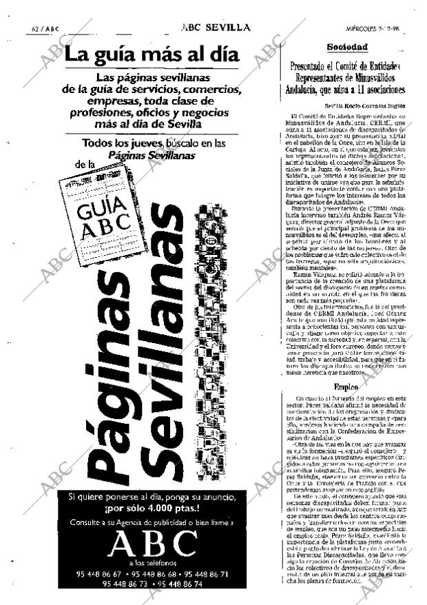 ABC SEVILLA 02-12-1998 página 62