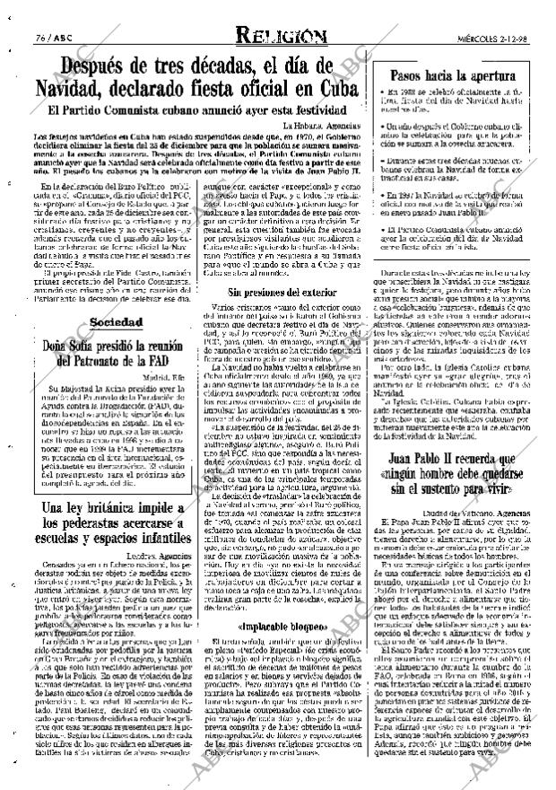 ABC SEVILLA 02-12-1998 página 76