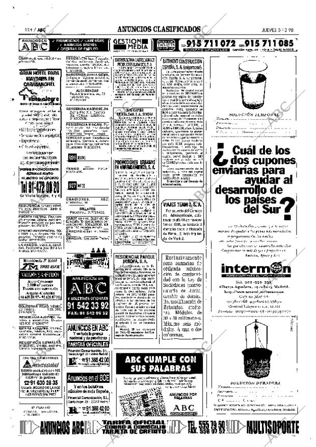 ABC MADRID 03-12-1998 página 124