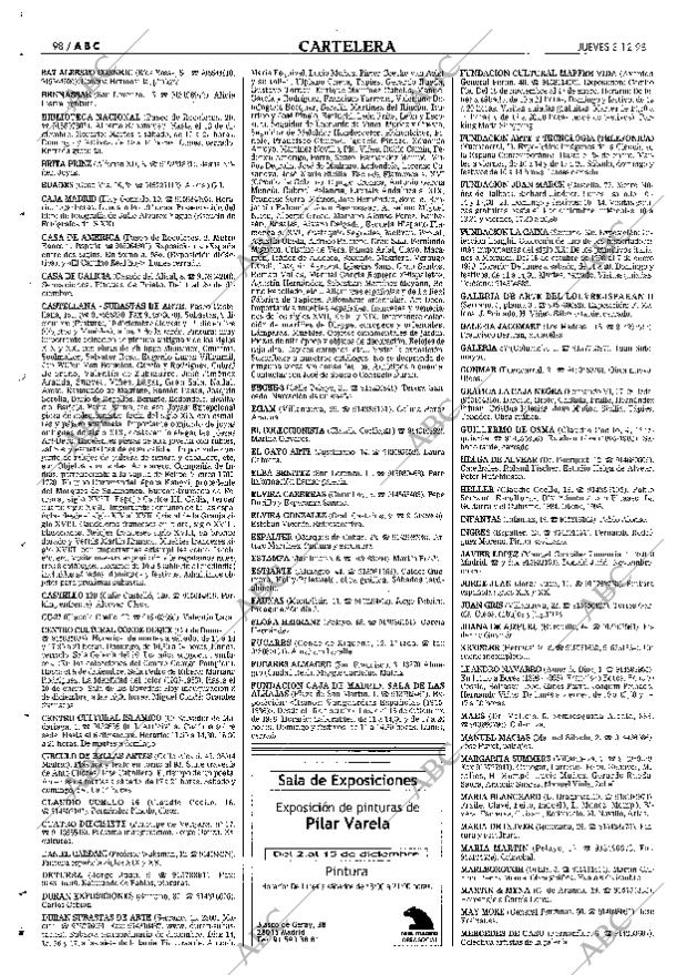ABC MADRID 03-12-1998 página 98