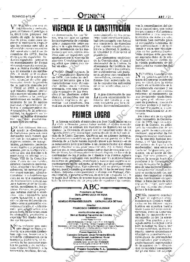 ABC SEVILLA 06-12-1998 página 21