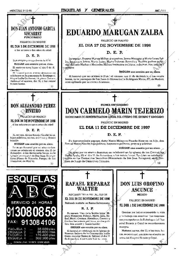 ABC MADRID 09-12-1998 página 111